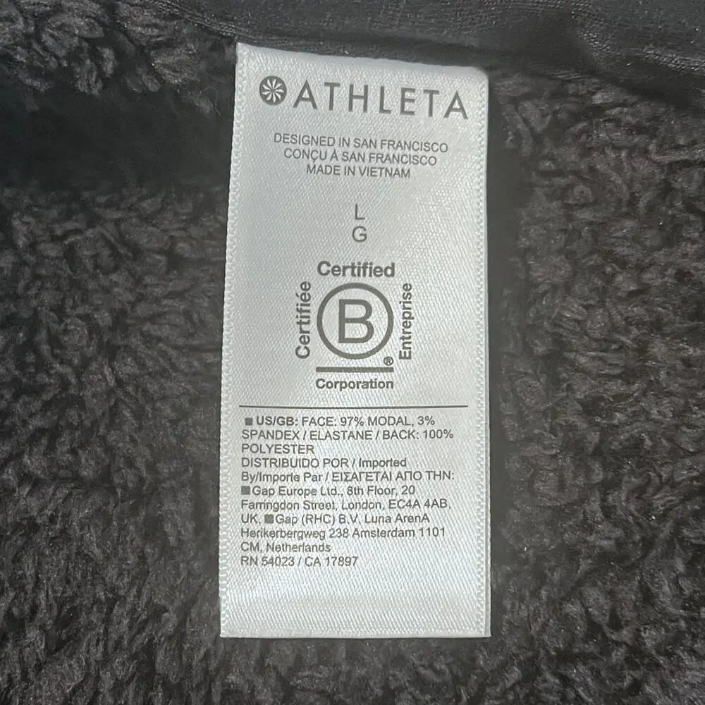 Athleta westbound sherpa
